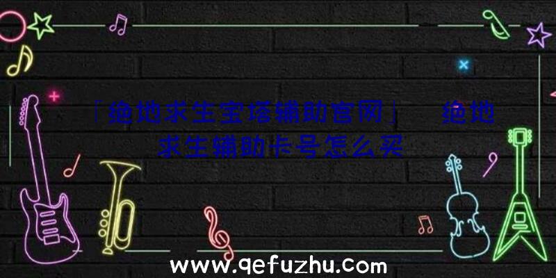 「绝地求生宝塔辅助官网」|绝地求生辅助卡号怎么买